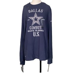 Nike Onfield Apparel NFL Cowboys Long Sleeve T-shirt
